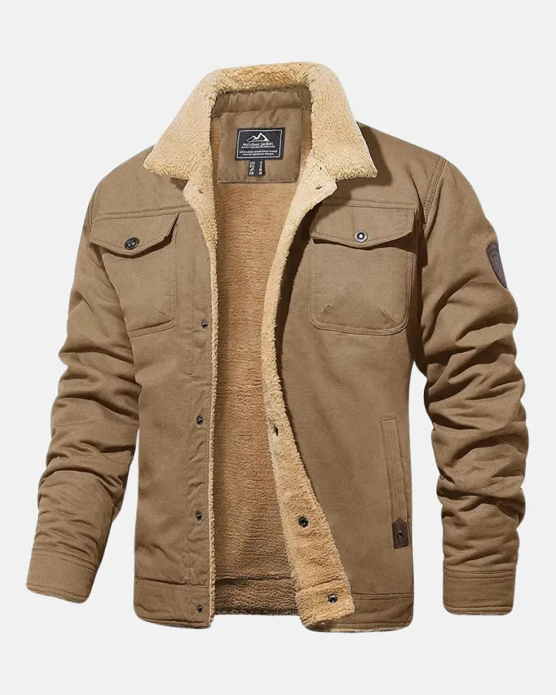 Arben Fleece Bomber Jacket