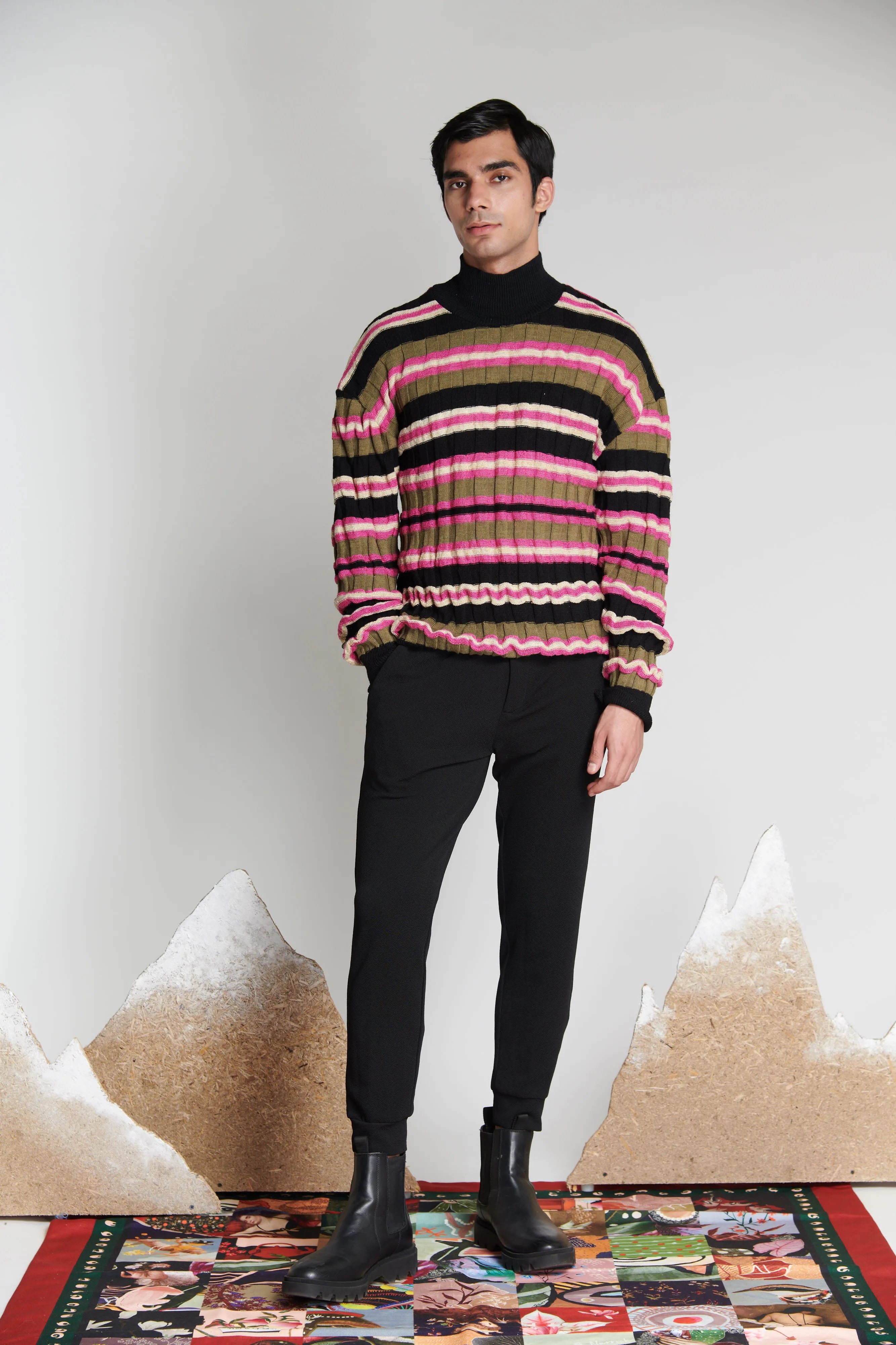 Botaneye Striped Jumper