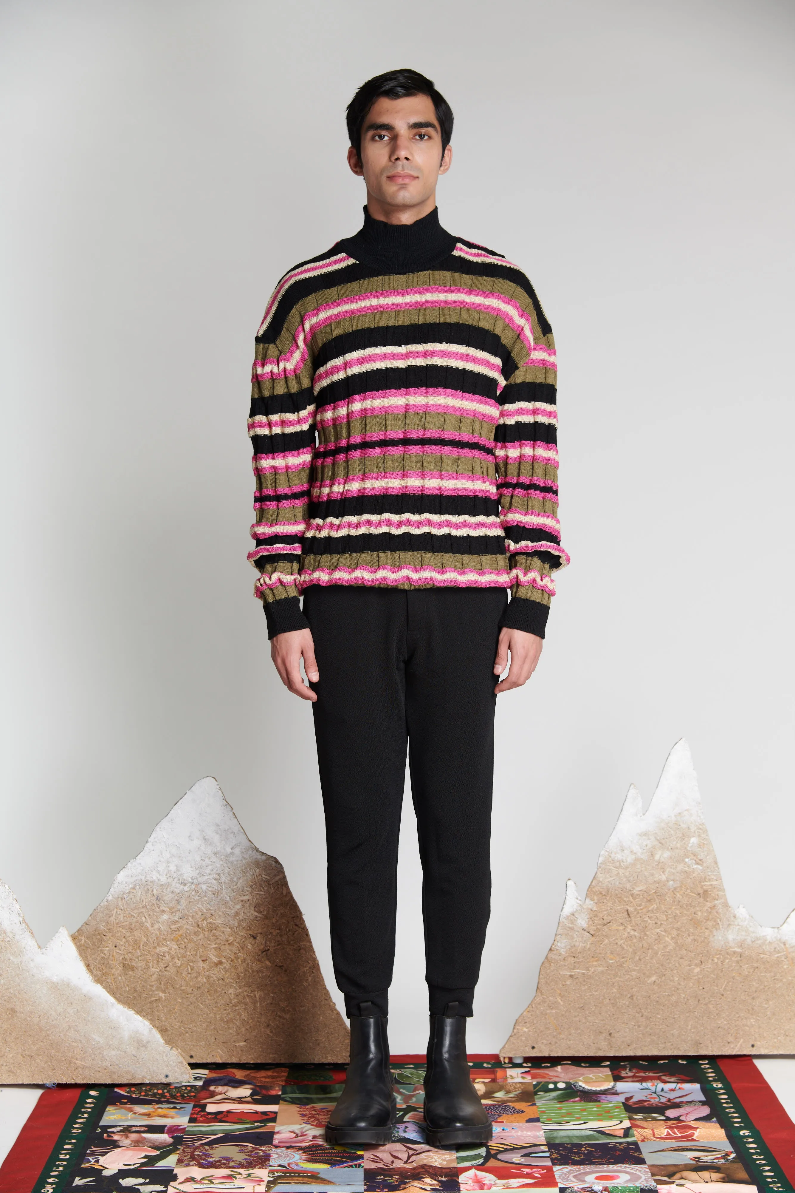 Botaneye Striped Jumper