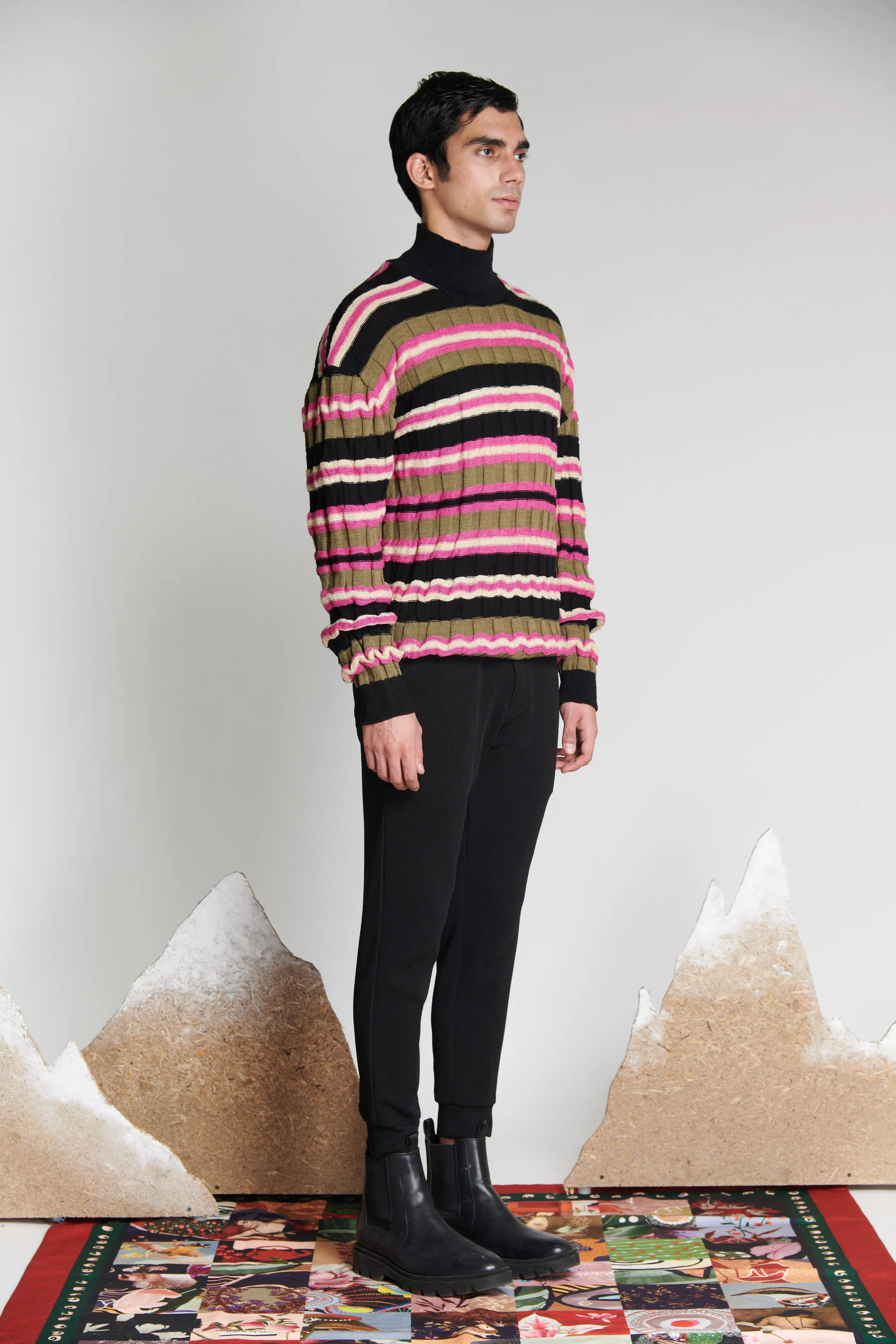 Botaneye Striped Jumper