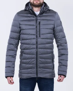 Cabano Tall Adjustable Puffer Jacket (graphite)