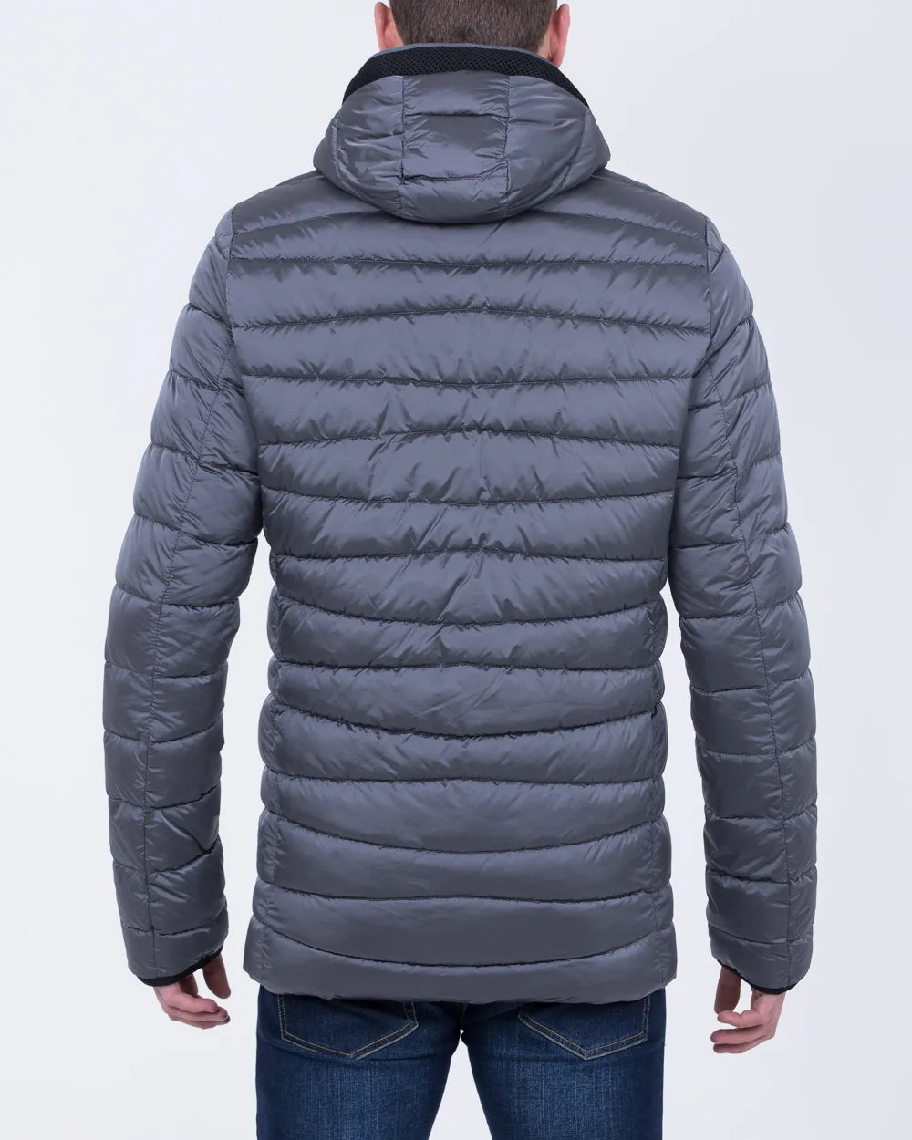 Cabano Tall Adjustable Puffer Jacket (graphite)