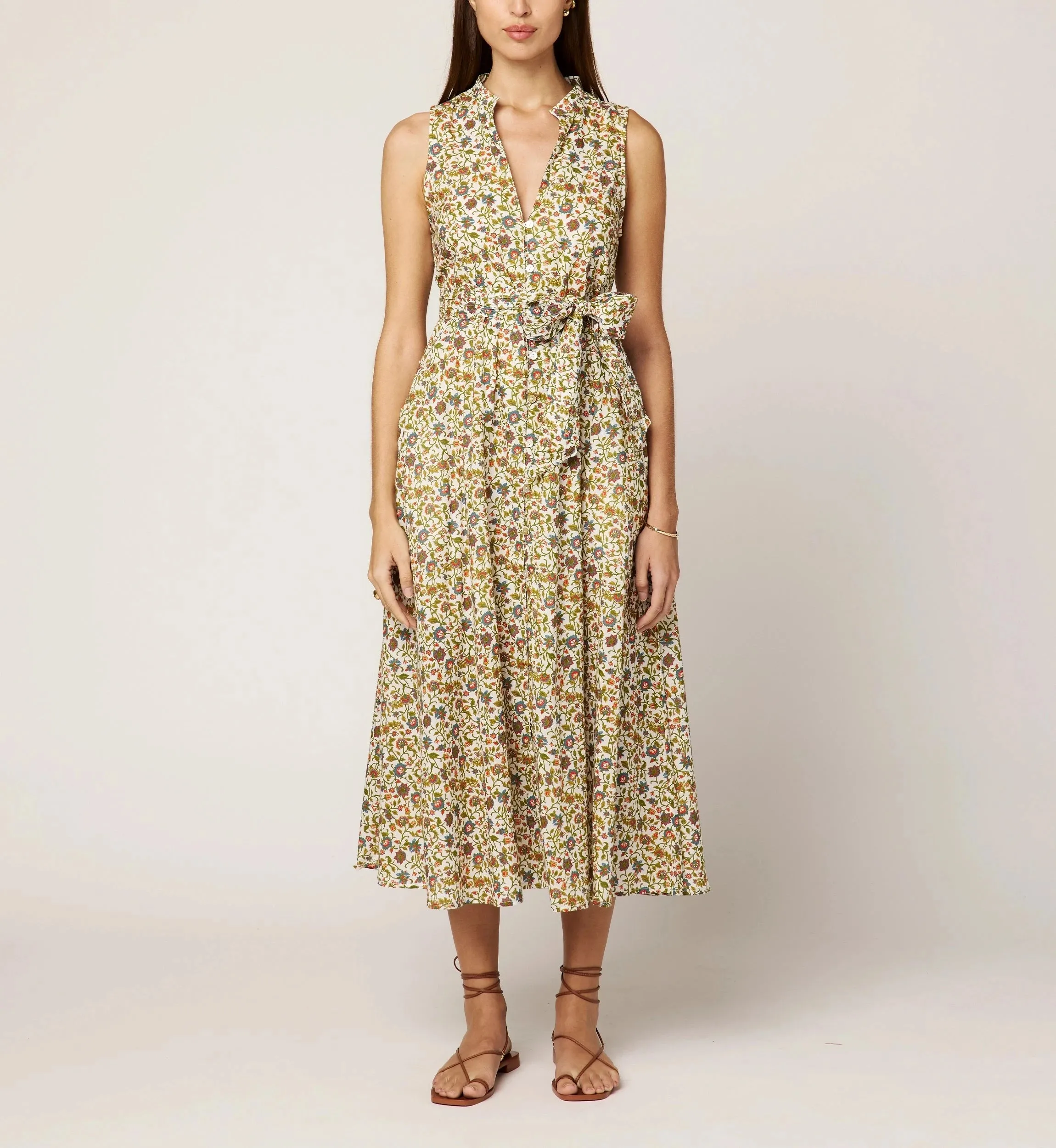 Cheyenne Midi Dress | Viti Flora