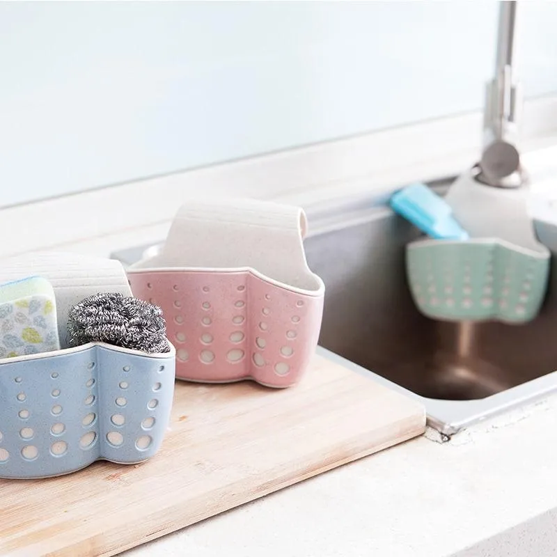 Eco-Friendly Kitchen Sponge Drain Holder