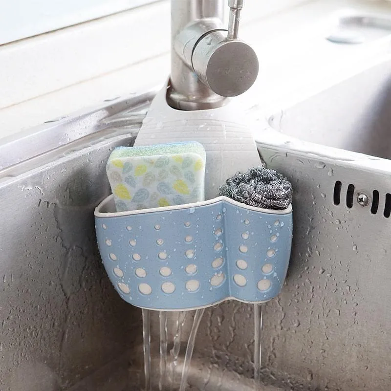 Eco-Friendly Kitchen Sponge Drain Holder