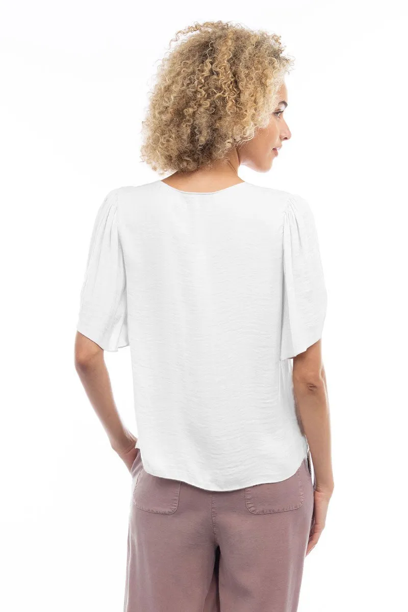 Flutter Sleeve Blouse