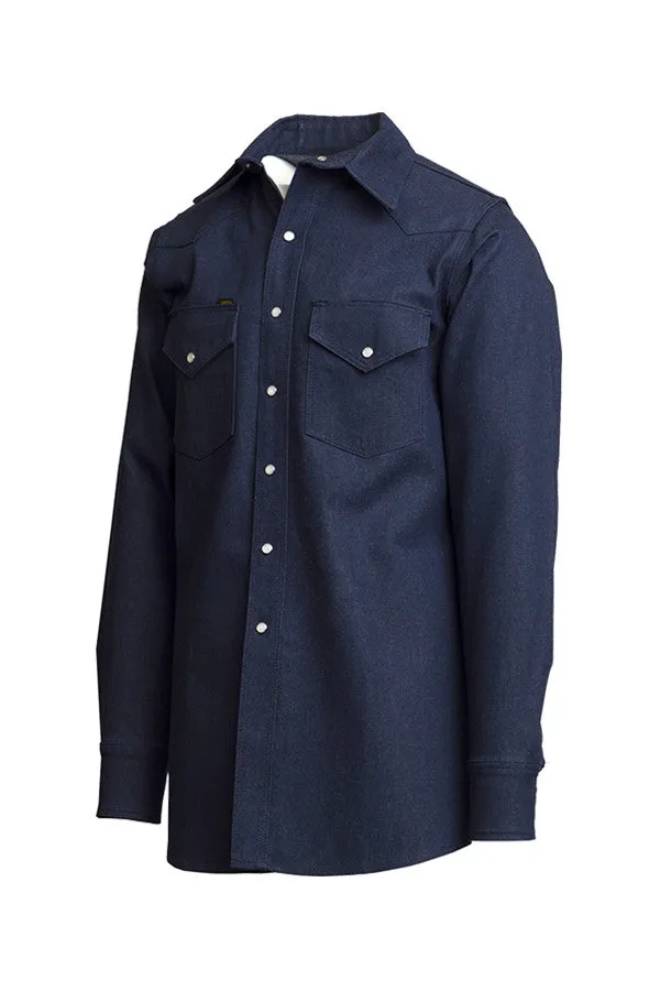 Heavy-Duty Welding Shirt | Non-FR | 10oz. Denim 100% Cotton