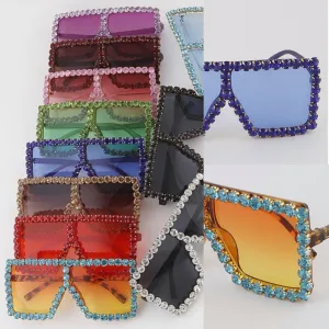 Hi C - Beautiful colorful studded shades