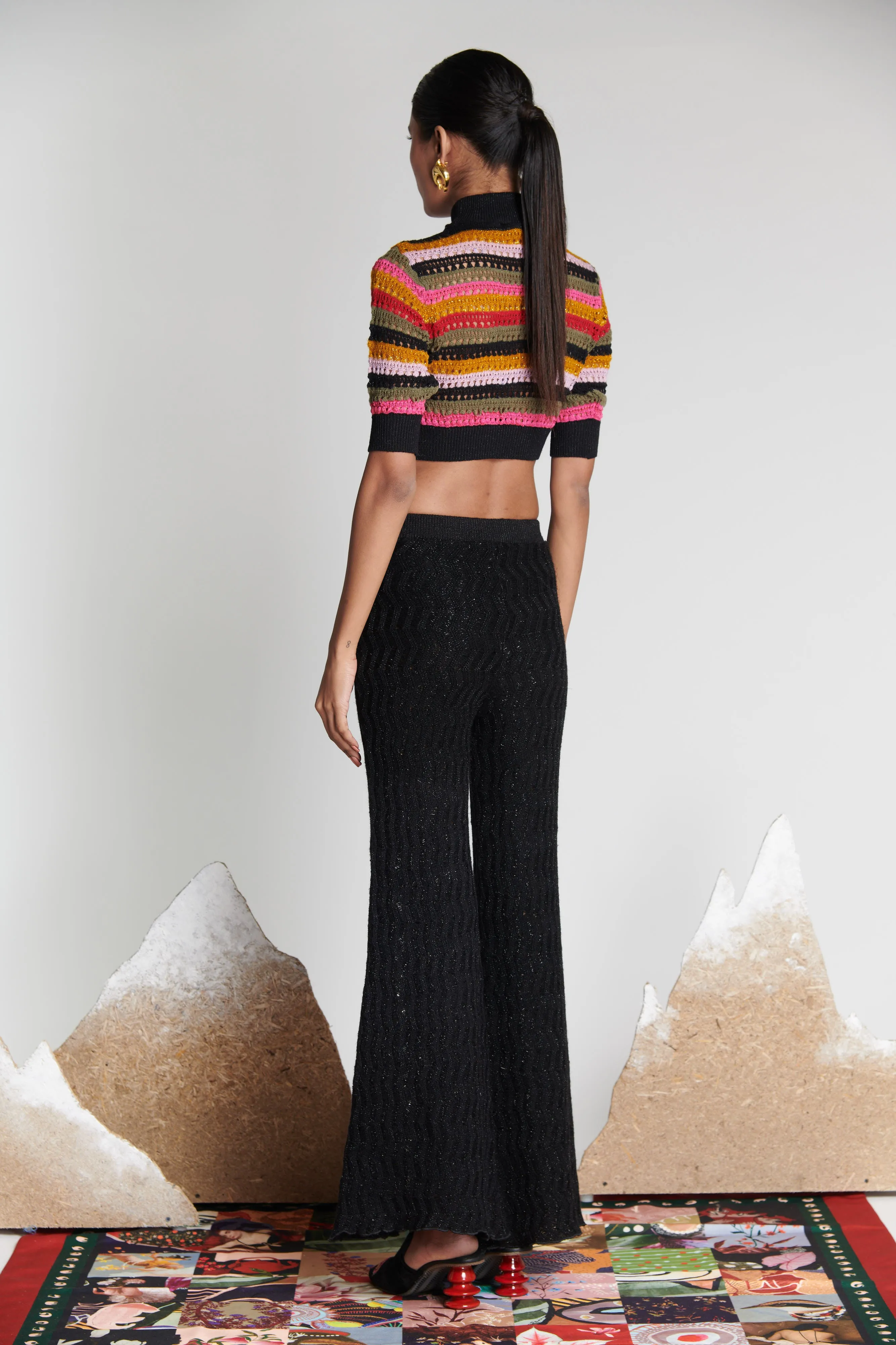 Horizon Striped Knit Top