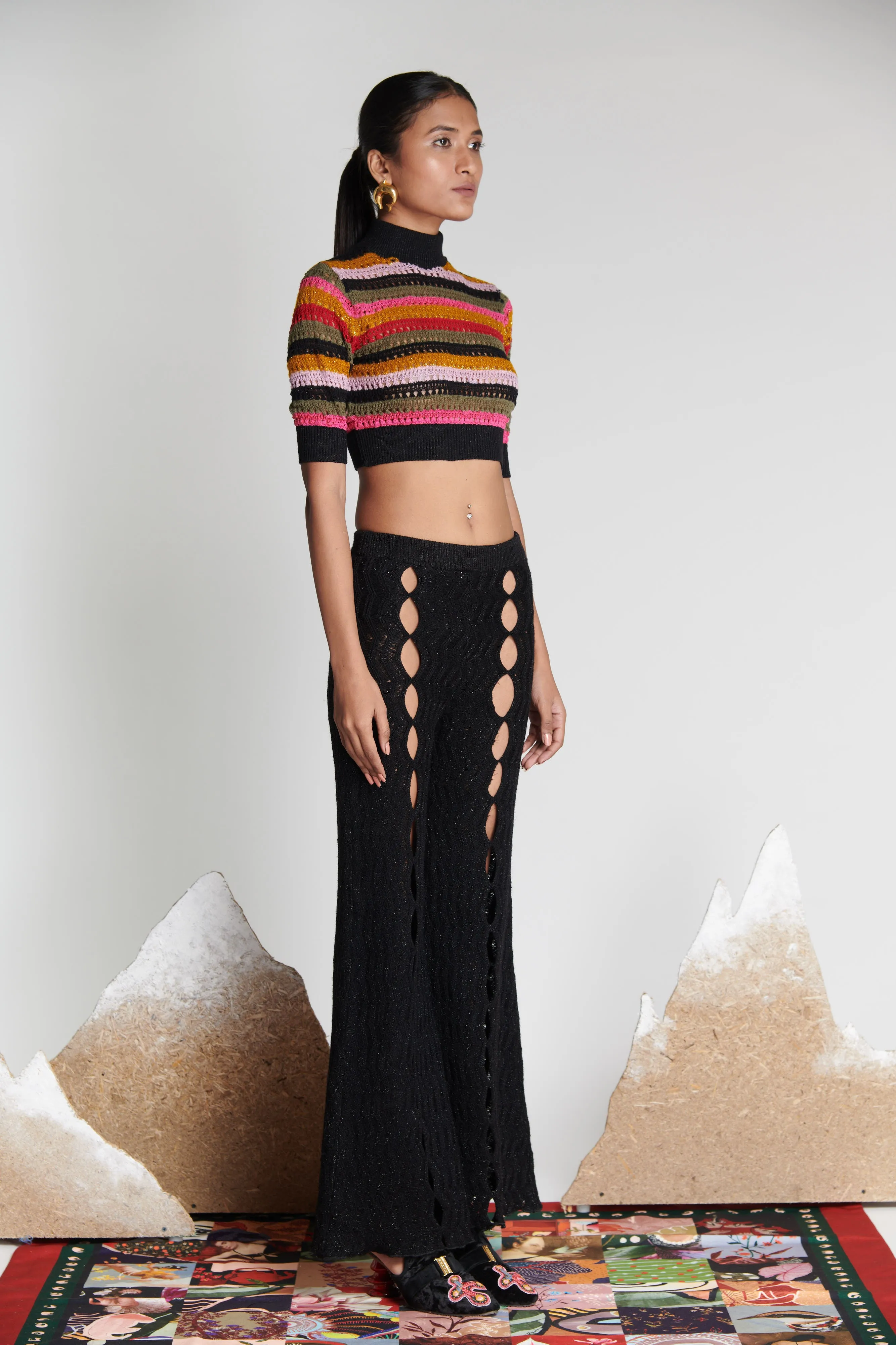 Horizon Striped Knit Top
