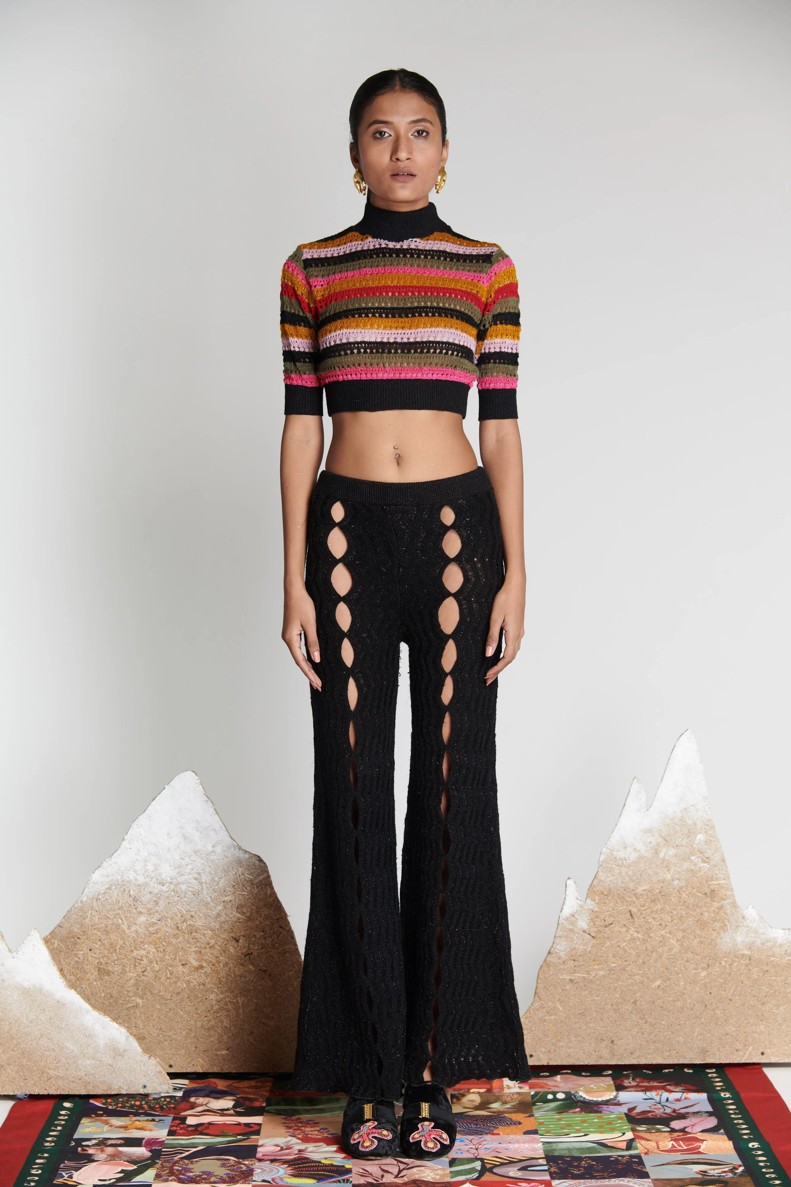 Horizon Striped Knit Top