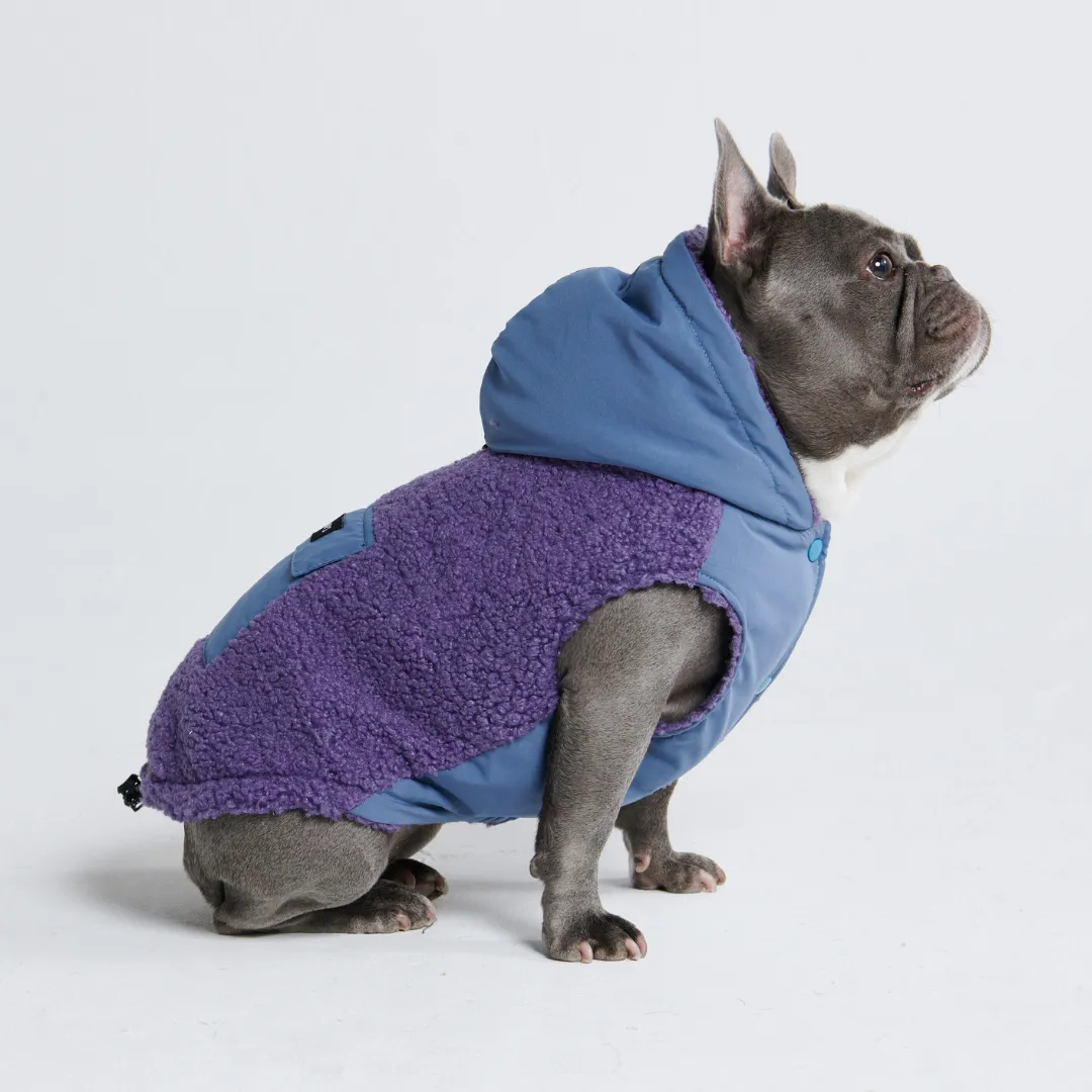 Reversible Jacket - Purple and Blue