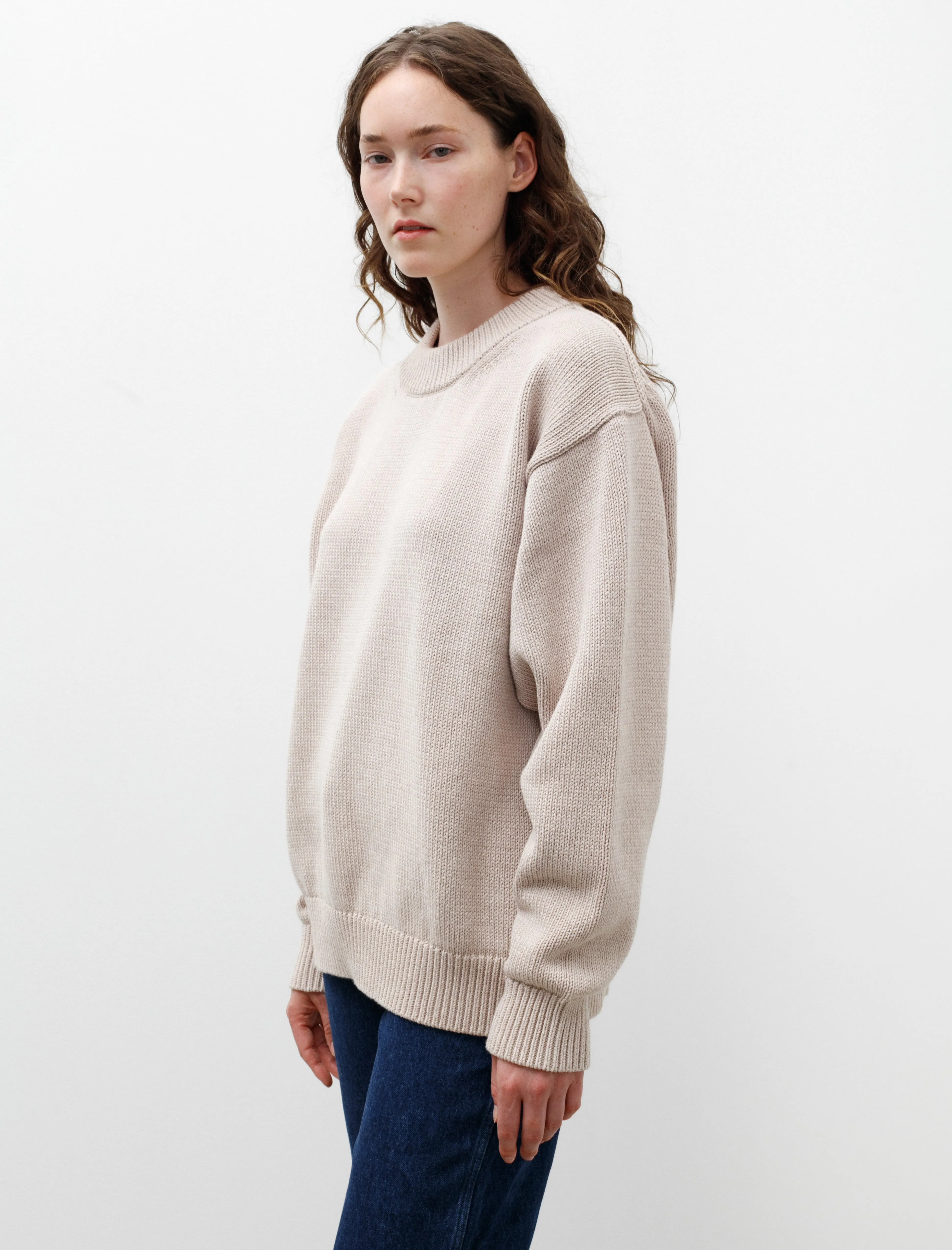 Senjo Cotton Knit Oatmeal