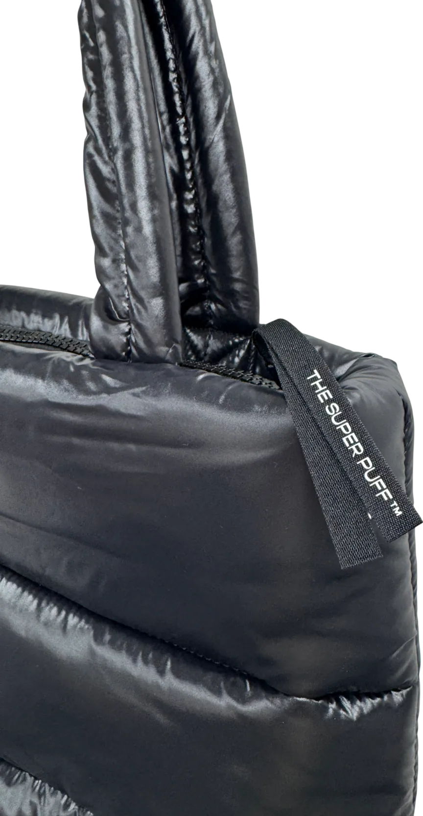 The Super Puff Black Tote Bag